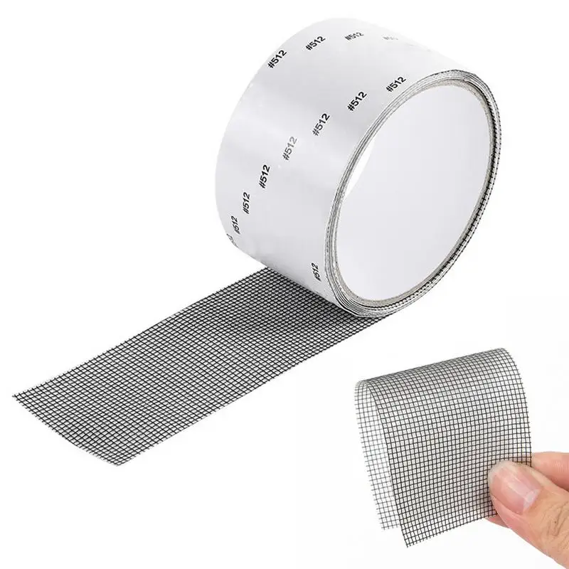 

Window Screen Repair Tape Self-adhesive Net Door Fix Patch Anti-Insect Mosquito Mesh Broken Holes Repair Window Door Net Patch
