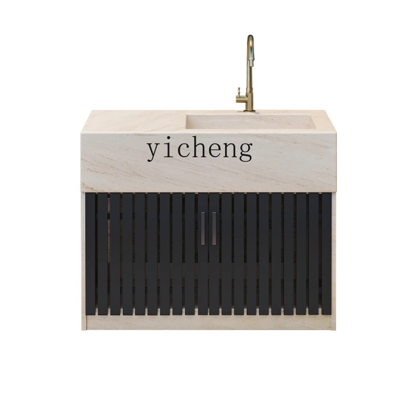 Мраморная Ванна для прачечной с платформой ZC балкона домашняя раковина уборной