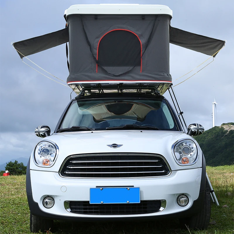 

210CM LLT188 Roof tent Small SUV car general outdoor double tent Self-driving tour hard shell car tent Waterproof and foldable