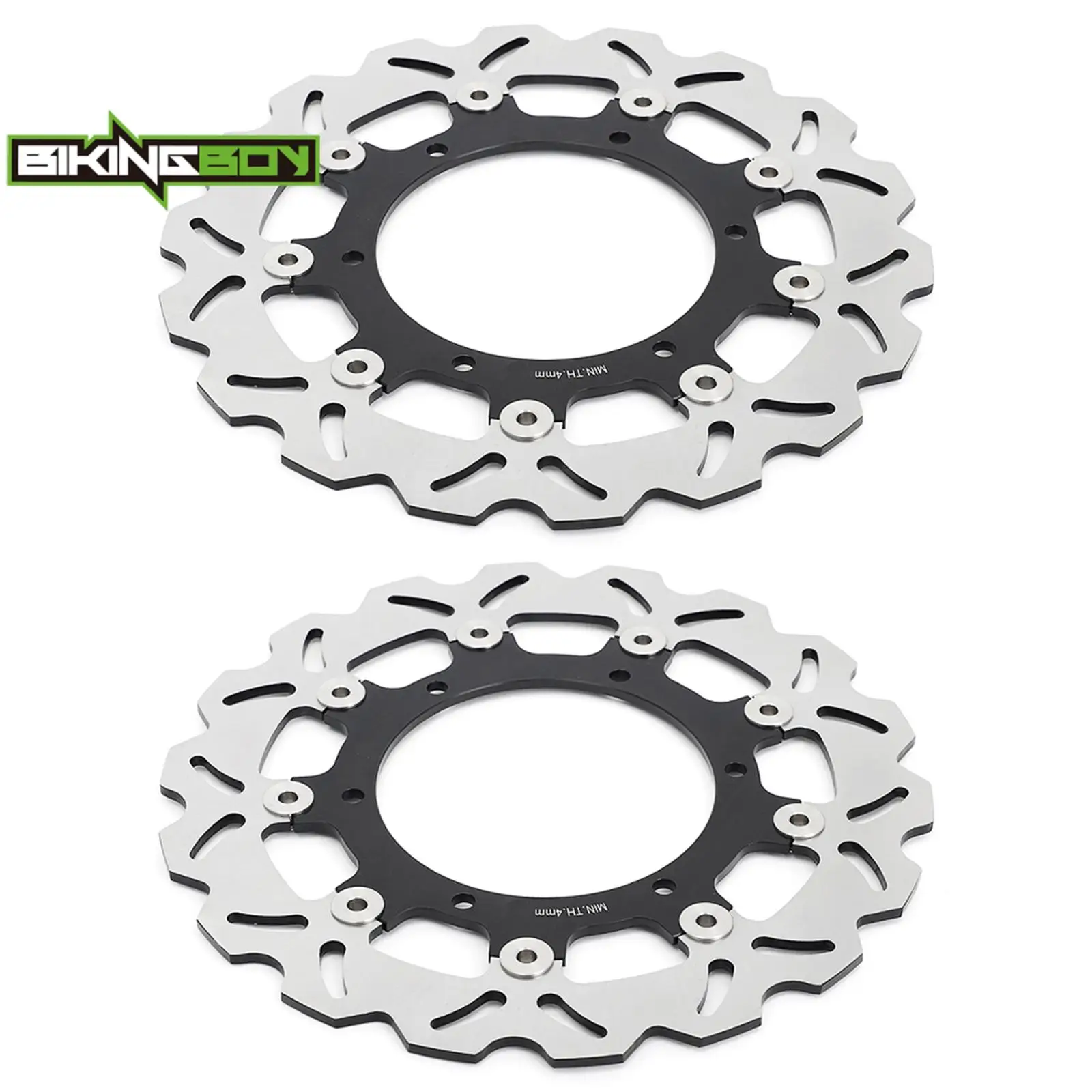 Фото Тормозные диски BIKINGBOY для YZF R1 98-03, R6 99-02, YZF600R Thundercat 96-07, YZF1000R Thunderace 96-01 (передние) №2