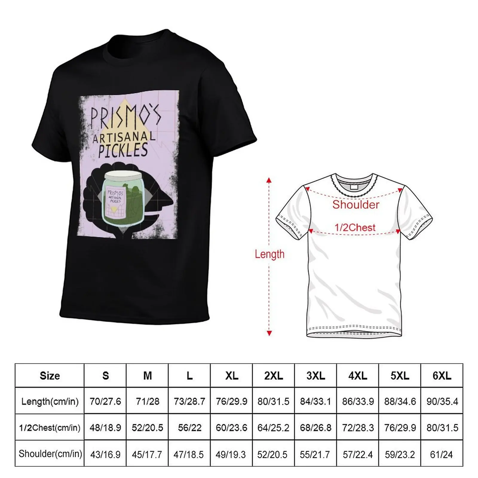 Фото Футболка Prismo's Pickles для работы на открытом воздухе №2
