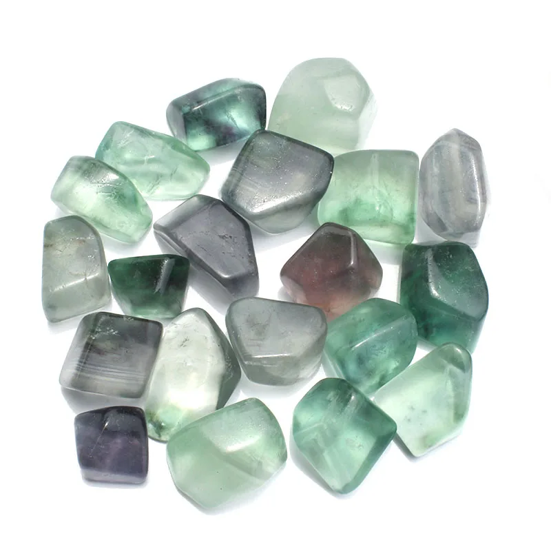

1 Kg Polished Natural Green Fluorite Crystal Stone