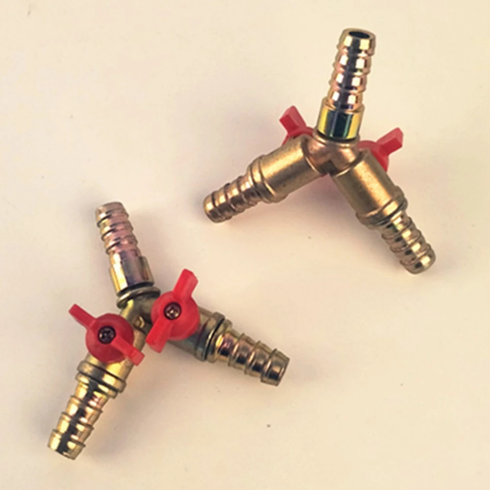 

Shut Off Brass Y-shape 3-Way Strong Hardness High Pressure Resistant Ball Valve Easy Install Durable Fuel Gas Oil