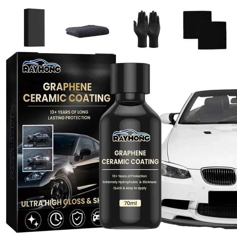 

Graphene Car Coating 9H Hardness Car Detailing Ceramic Coating Liquid Glass Anti Scratch Car Polish Car Cleaning Accessories