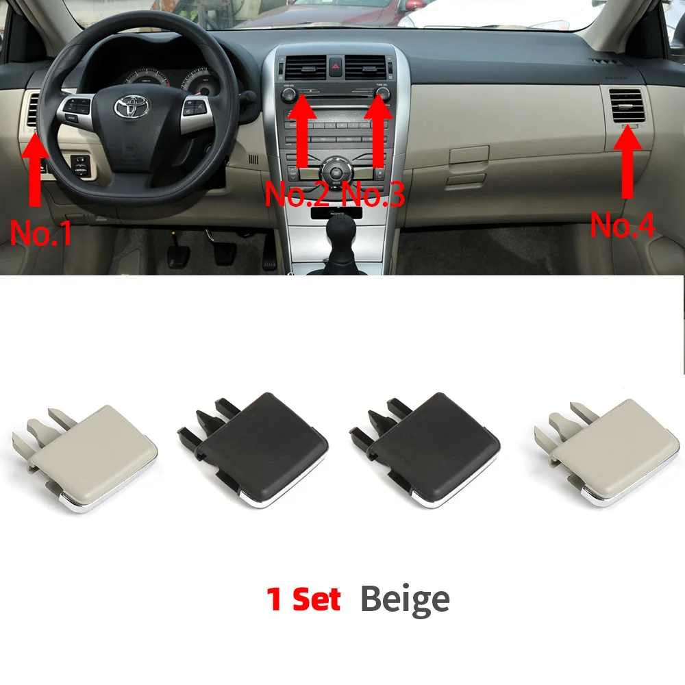 

Автомобильный кондиционерный воздуховод решетчатая панель решетка для Toyota Corolla Altis E15 2007 2008 2009 2010 2011 2012 2013