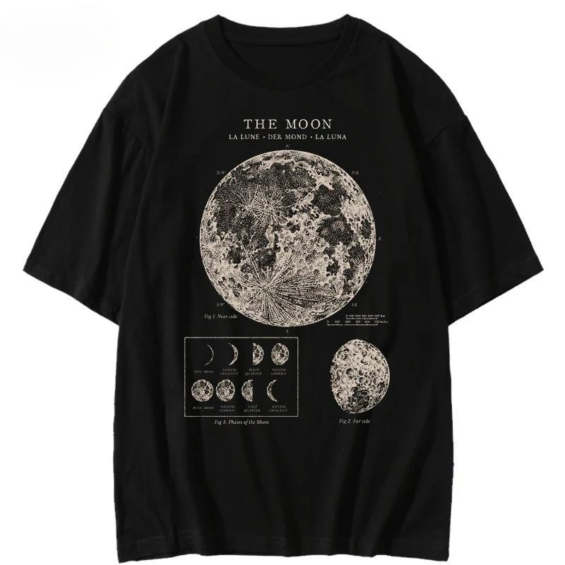 Футболка с принтом в стиле Харадзюку