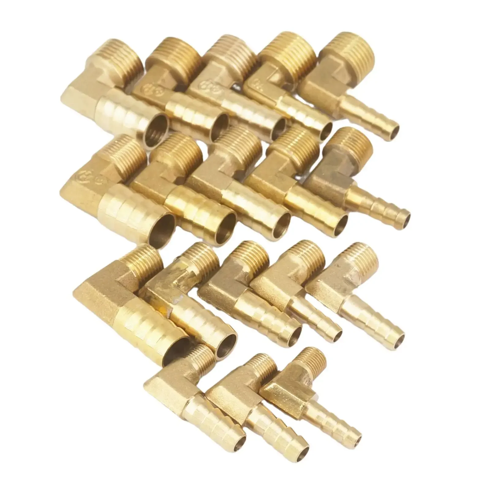 

Латунные угловые фитинги для шлангов 8/10 мм