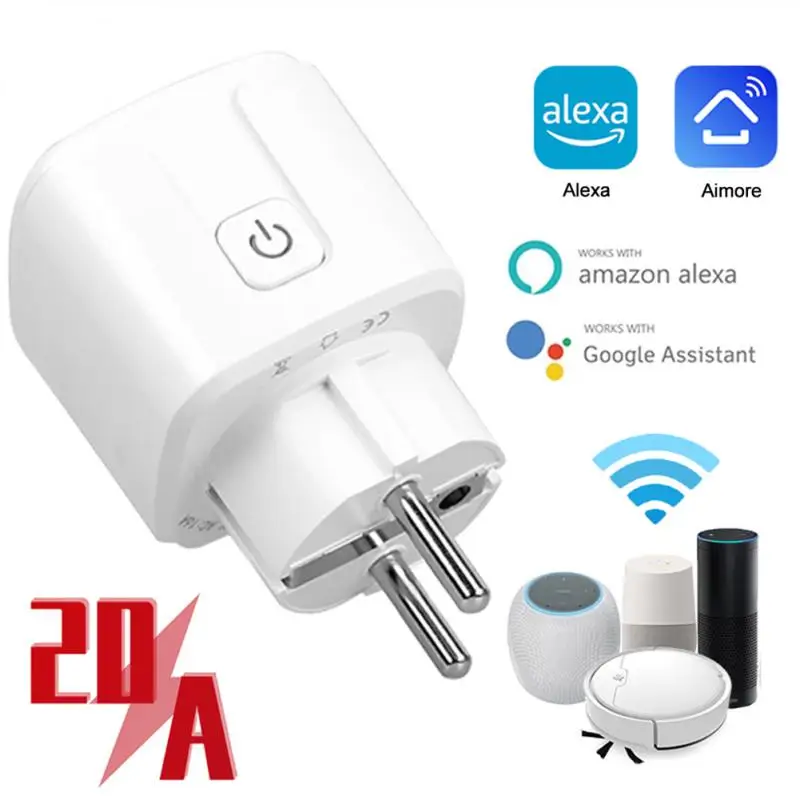

Розетка Беспроводная с поддержкой Wi-Fi, 20 А