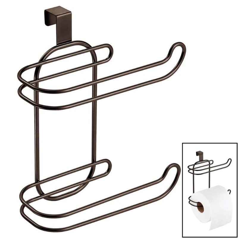 

Multi-purpose Tissue Roll Dispenser Wall Mounted Towel Rack Bathroom Accessories