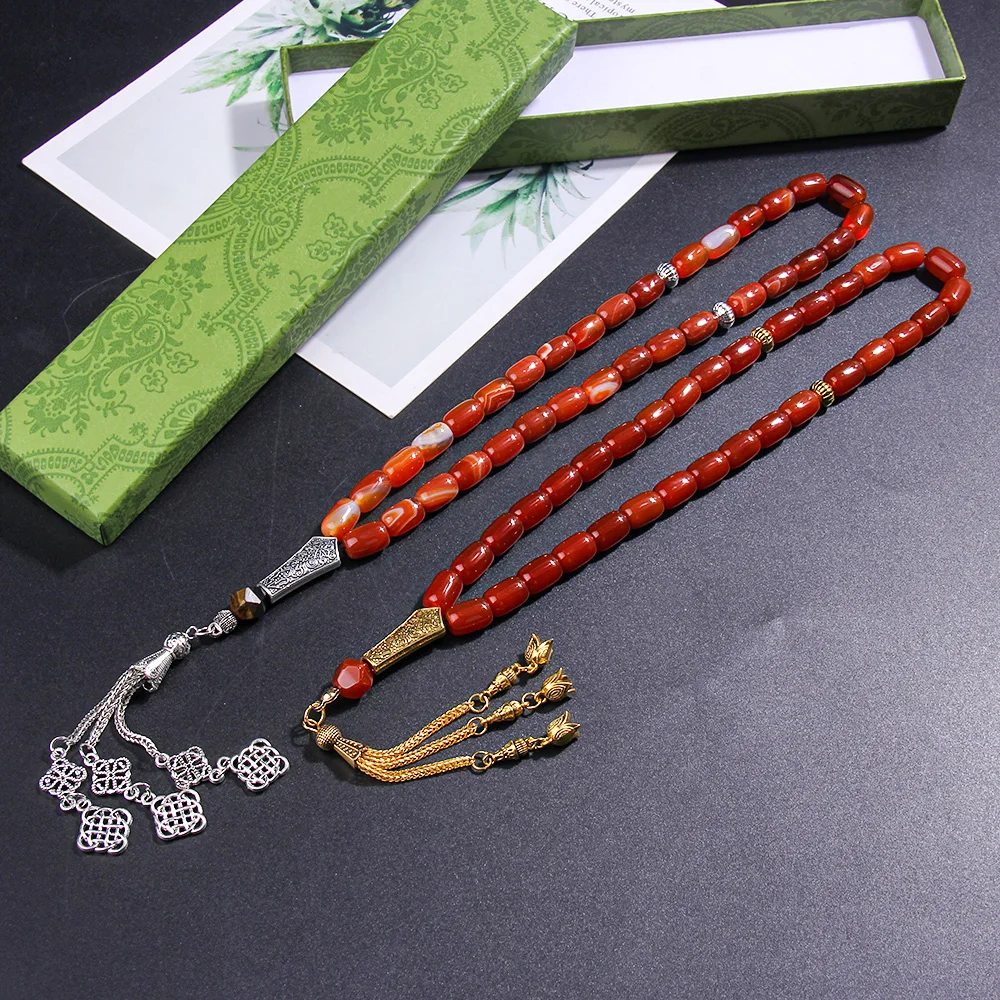 8x12 мм красный браслет из натурального камня с бусинами новый подвеской в