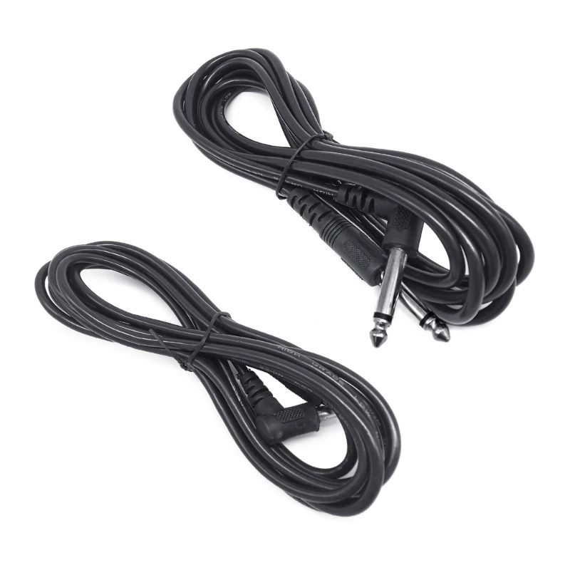 

10ft 6.35mm Electric Guitar Cable Instrument Cables Straight to Right Bass Amp Cord 3 Meter for Keyboard Drop Shipping