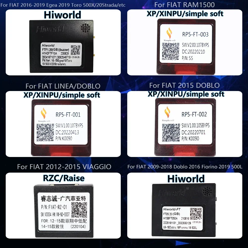 FOR FIAT Strada Argo Feiyue Linea PANDA BRAVO TORO DUCATO DOBLO FIORINO 500X 500L EGEA STILO PERLA OTTIMO Car decoder canbus box