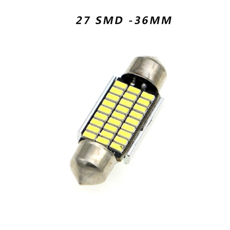 Фото 3014 18smd 31/36/39/41 мм лампа для чтения декодирования 18 Вт лампа для номерного знака №3