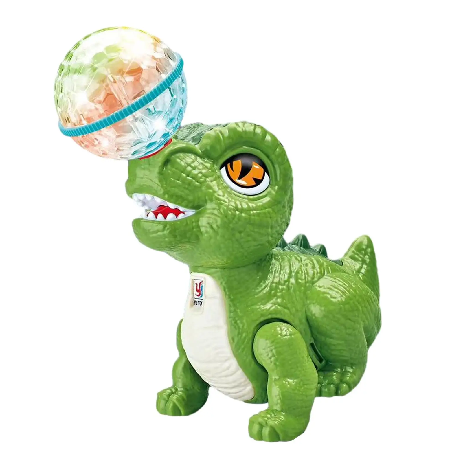 

Dinosaur Toys with Light Music Body Balance Forward Rotating for Running Birthday Chasing Early Education Preschool