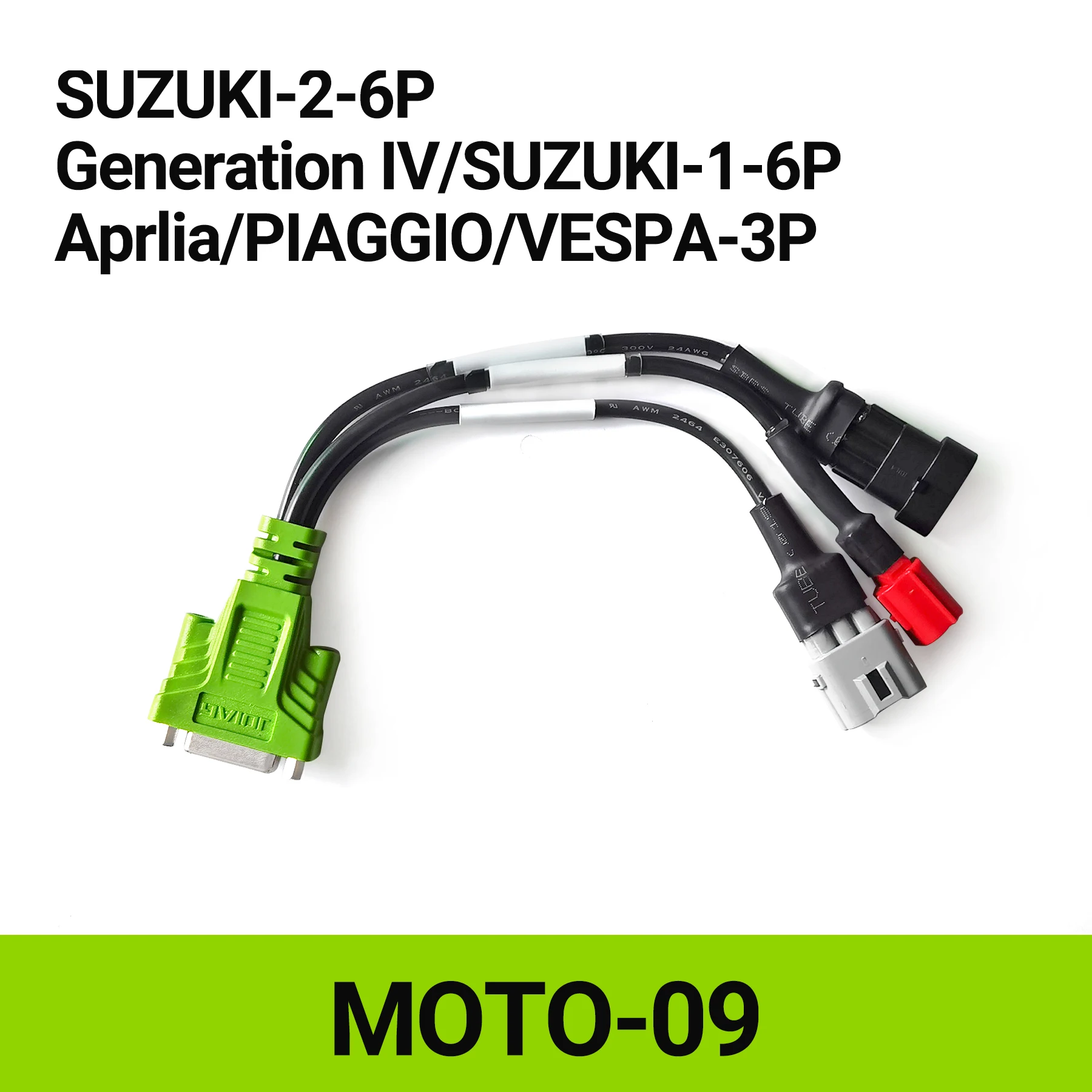 Диагностический кабель OBD2 для сканера мотоцикла BMW 10P Ducati 4P KAWASAKI-2/4P SUZUKI-2/6P