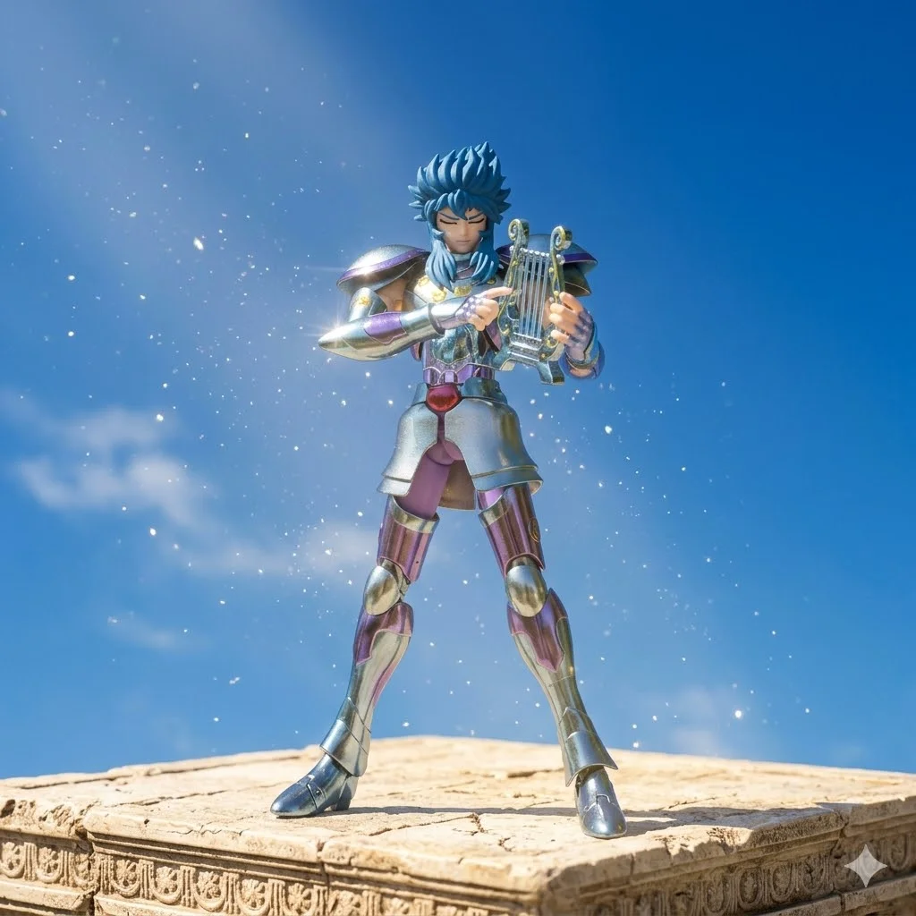 Фото В наличии: Saint Seiya MST Lyra Orphee Silver Saints EXM Myth Cloth Metal Armor Diecast Action Figure Collection Toy Gift №5