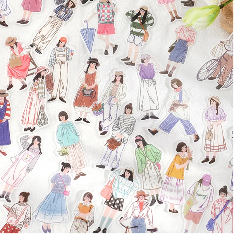 40 наклеек Sweetheart Girls Fashion Washi набор для Scrapbooking Planner Cards Diy Arts Crafts на русском языке будет выглядеть следующим образом: 40 наклеек Sweetheart Girls Fashion Washi набор для журнала Scrapbooking Planner Cards Diy Arts Crafts on.