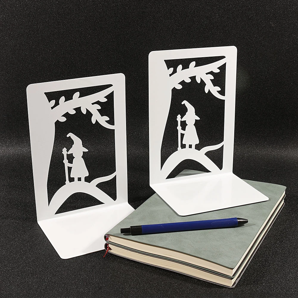 1 пара металлические подставки для книг