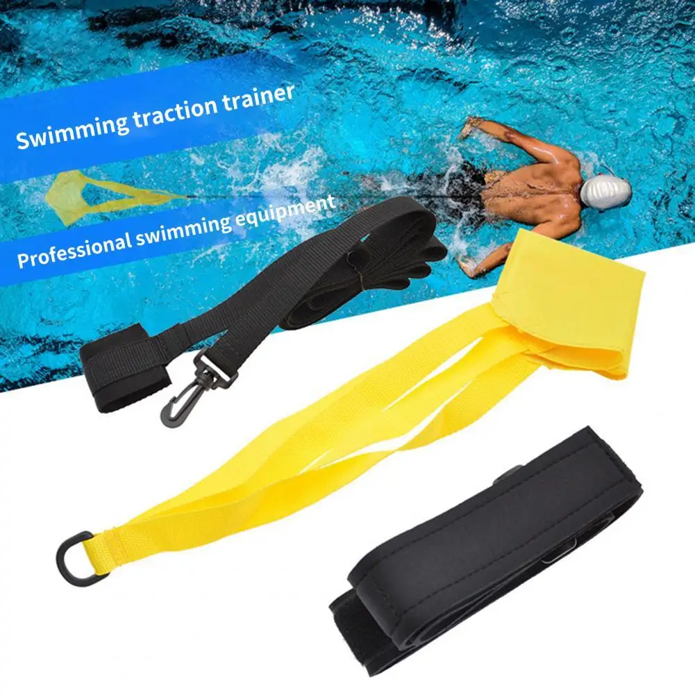 Swim Parachutes Sturdy Strength Training Convenient Swimming Resistance Parachutes Band for Outdoor 2m foot buckle swimming resistance training device breaststroke training resistance swimming special strength training suit
