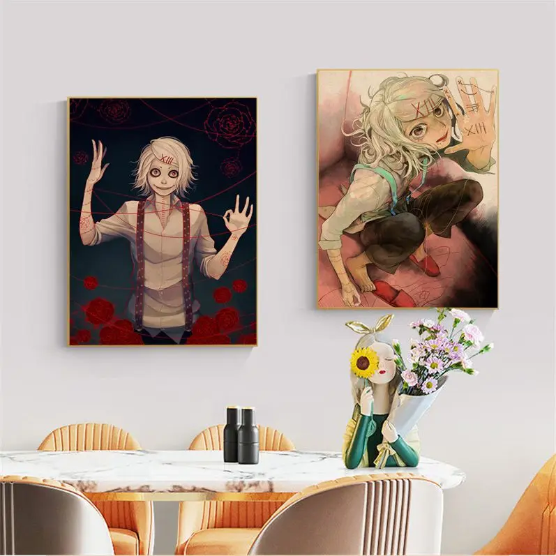 

Tokyo Ghoul Suzuya Juuzou Art Poster Kraft Paper Prints And Posters Posters Wall Stickers