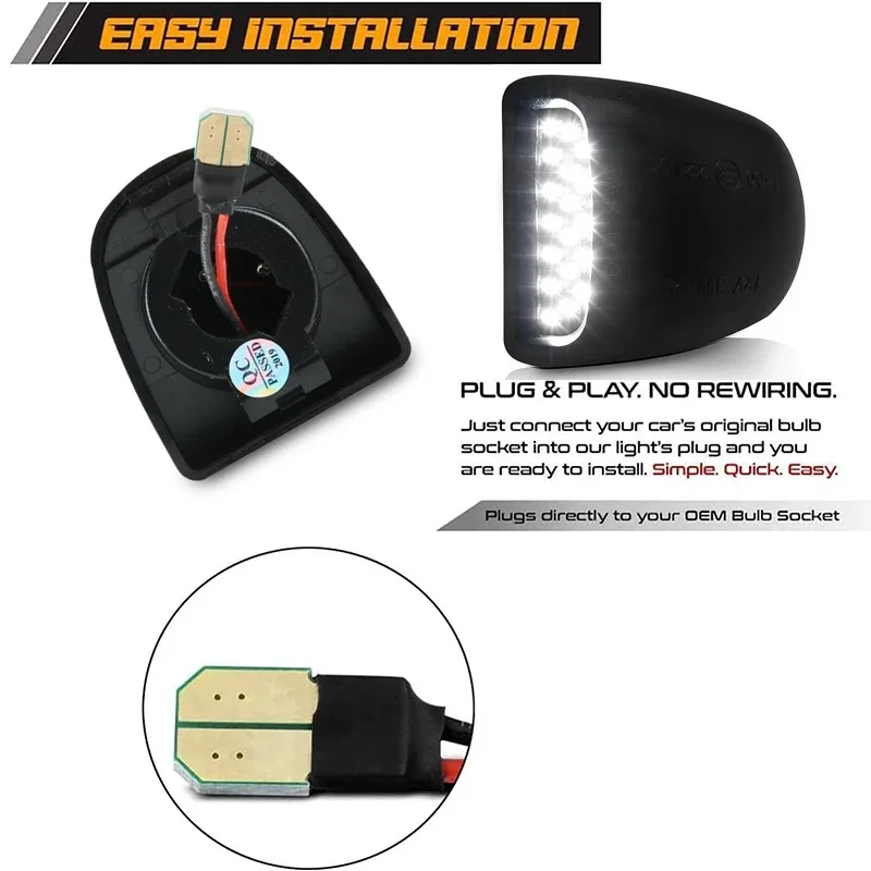 2x для Chevy Avalanche 1500 Silverado 1500HD 2500HD 3500HD Suburban 2500 Tahoe Traverse Автомобильные светодиодные