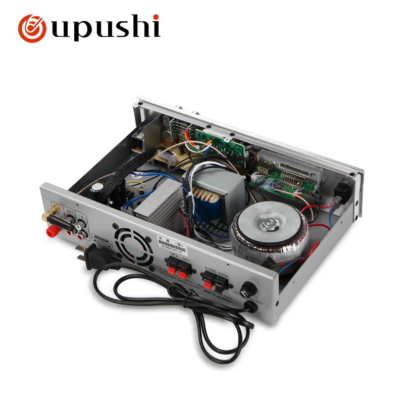 Фото Oupushi H-50UZ трансляционный усилитель постоянного напряжения 50 Вт Bluetooth двухзонный фоновый музыкальный потолочный динамик усилитель №5