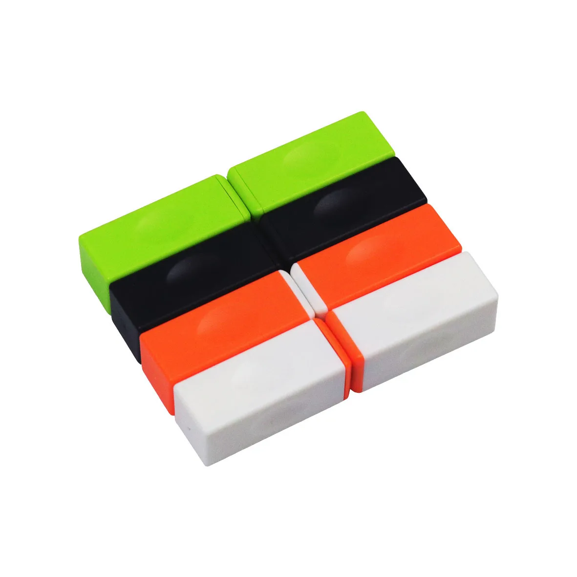 

New Brick Popular Decompression Toys WorryBricks Magnetic Brick Magnetic Stick Mini Finger Toys Children's Gifts Worry Bricks