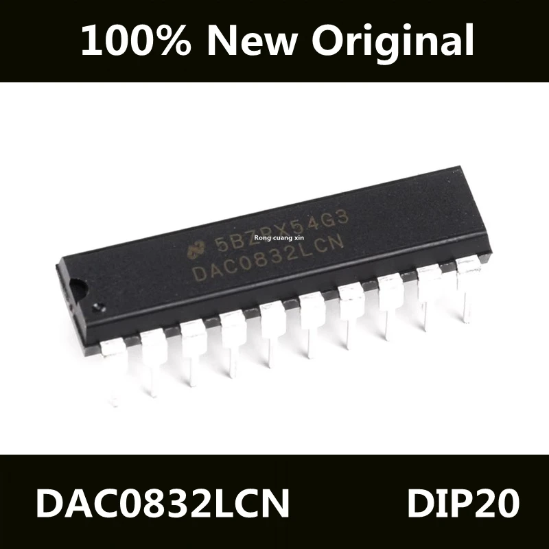 

New Original DAC0832LCN DAC0832LC DAC0832 Packaging DIP-20 8-digit Analog-to-digital Converter Chip IC