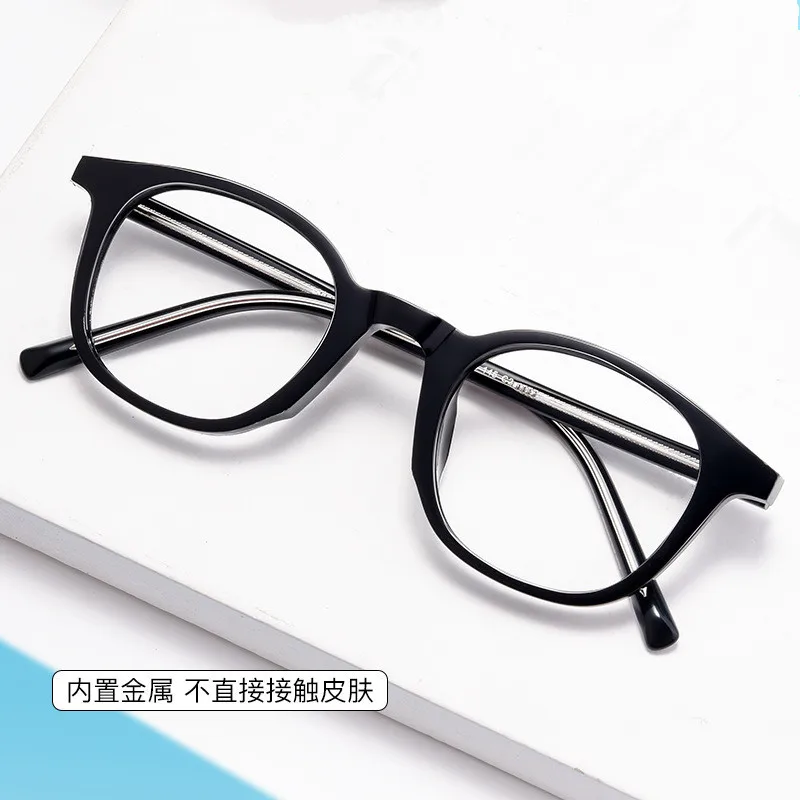 Очки женские из поликарбоната дизайнерские полная оправа Круглые в винтажном