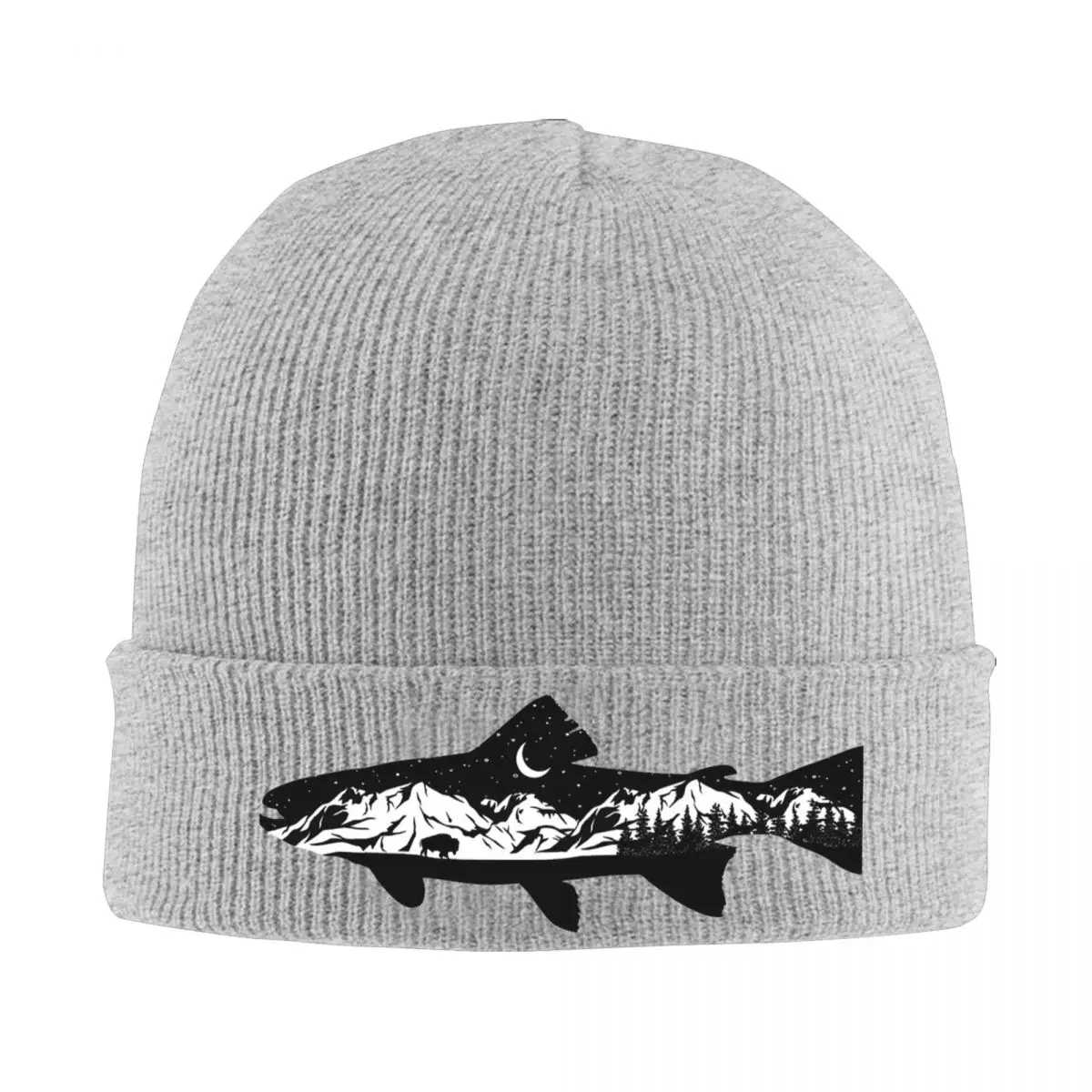 Шапки-бини в форме рыбы Mountain Range лесные шапки Sealife мужские и женские уличные