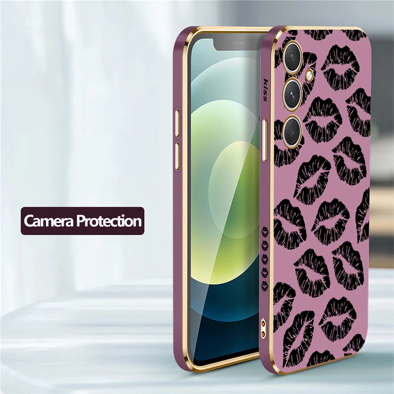 Чехол для телефона Samsung Galaxy A06 A54 A55 A35 A15 A25 A24 A73 A72 A53 A52 A34 A32 Силиконовый чехол с