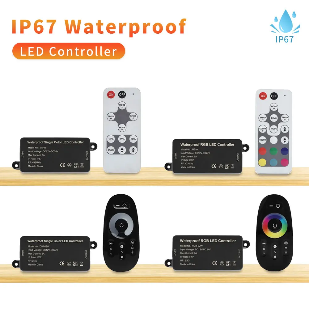 

Моноцветный RGB сенсорный экран, пульт дистанционного управления, комплекты IP67, водонепроницаемый реостат, внешняя полоса, двор, точечные св...