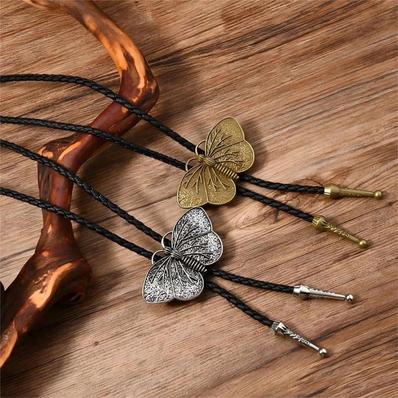 SZL металлический галстук-боло с бабочкой ковбойский костюм западный наряд для