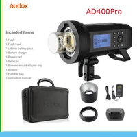 godox ad400pro all in one outdoor flash ad400 pro 400ws ttl li on battery monolight strobe light portable flash camera flash ttl