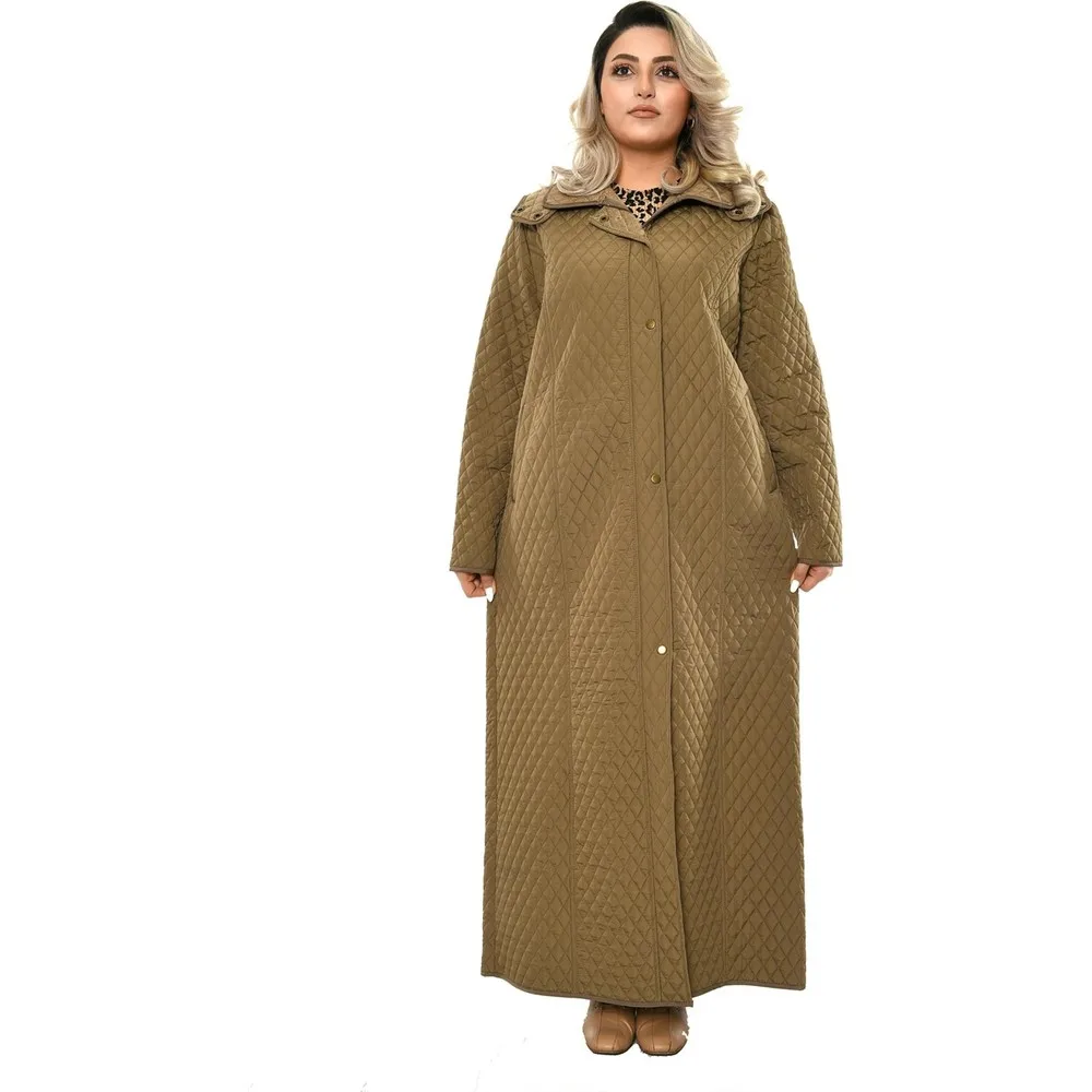 

Женское Стеганое пальто Dorlie (142 см), Норковое, большого размера 1022