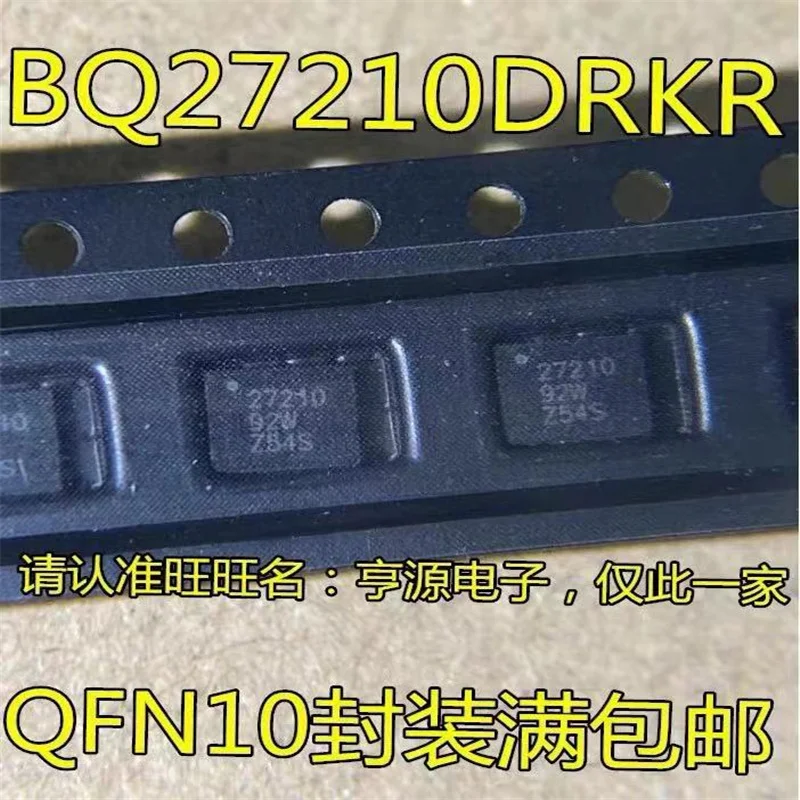 

1-10 шт. 100% Новинка BQ27210DRKR BQ27210 фото
