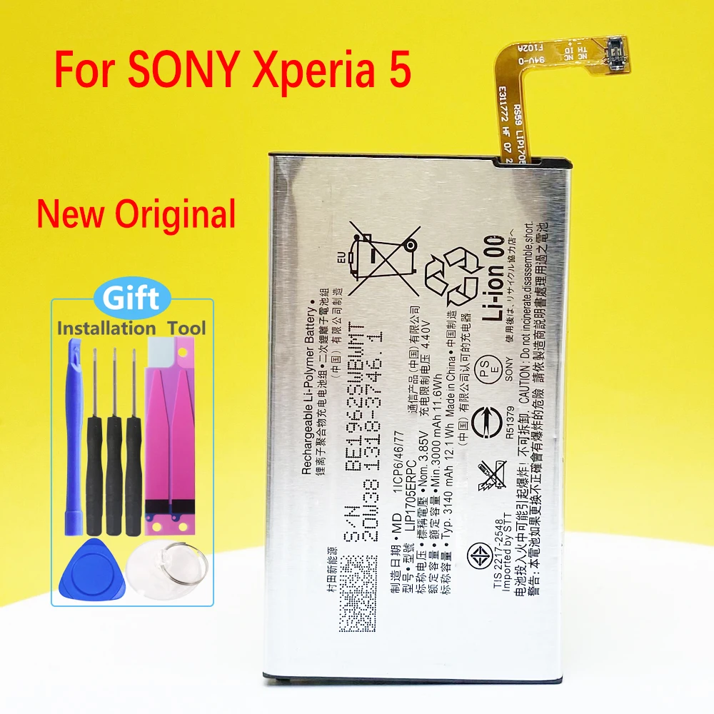 

100% NEW Original Battery FOR SONY Xperia 5 LIP1705ERPC 3140mAh Battery Phone High Quality