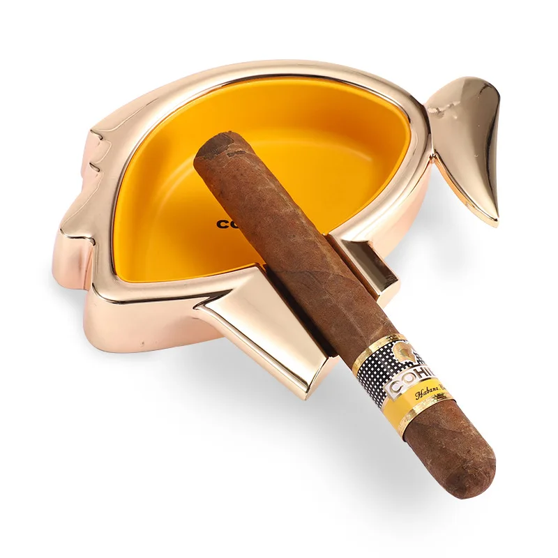 Набор аксессуаров для сигар COHIBA комплект из 3 предметов пепельница зажигалки