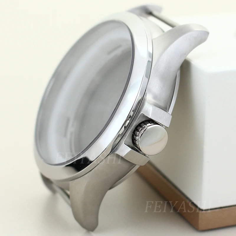 Часы мужские стерильные люксовые с сапфировым стеклом 41 мм для Seiko NH34 NH35 NH36 NH38