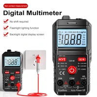 new portable digital smart multimeter electric meter automotive profesional tester true rms ncv 600v ac dc voltage tester
