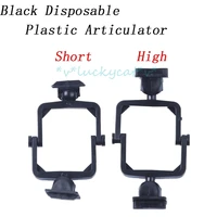 100pcs high quality plastic disposable articulator occluder dental lab ceramco articulator black for dentist item tool