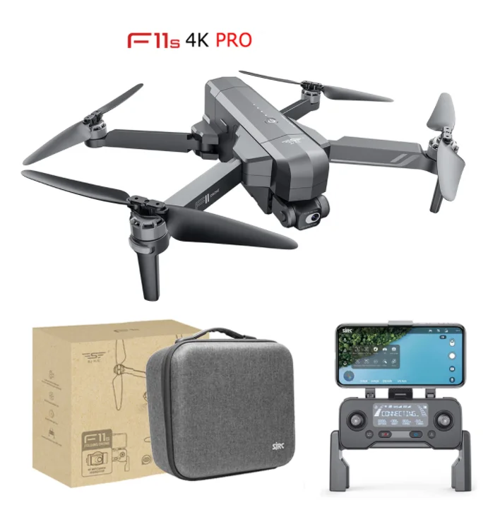 

SJRC Drones F11s 4K Profesional Quadcopter Remote Control Wifi FPV Flight 3Km F11s 4k Pro Drone With Camera