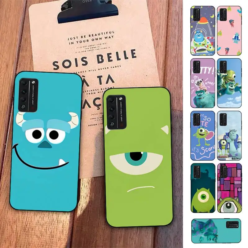 

Disney Monsters Inc Phone Case for Huawei Honor 10 i 8X C 5A 20 9 10 30 lite pro Voew 10 20 V30