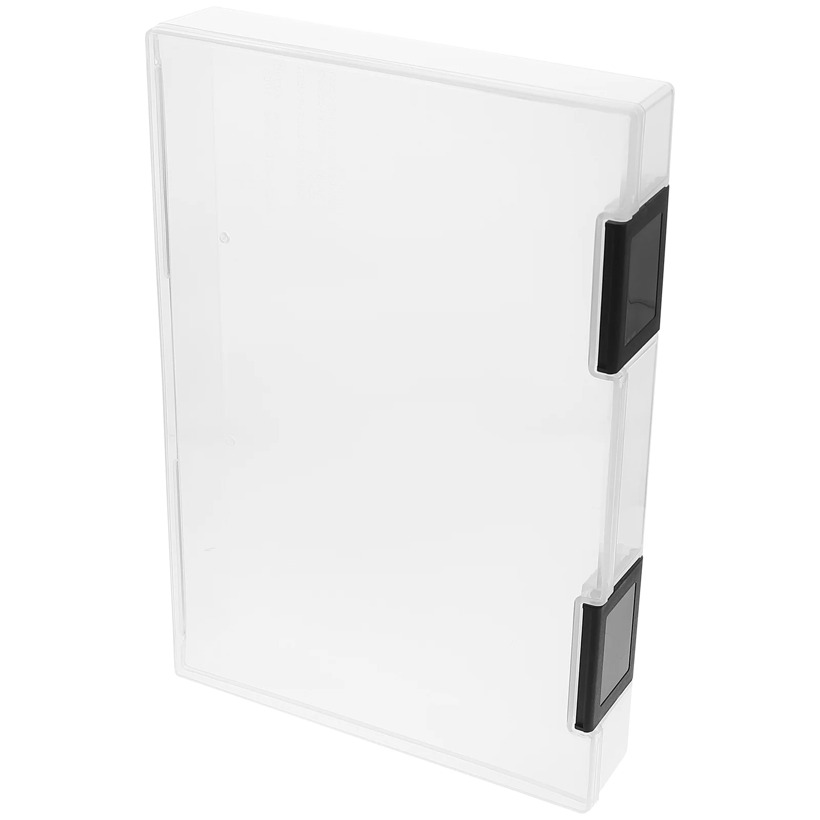 

1Pc Practical Office File Storage Box File Case Plastic Document Organizer