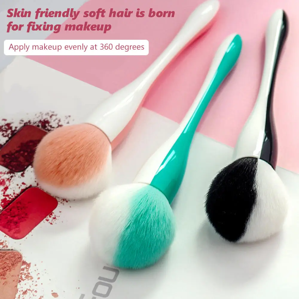 Fluffy Makeup Brush Large Foundation Blush Professional Makeup Brush For Concealer Contour Cosmetics Female Makeup Tools 2022