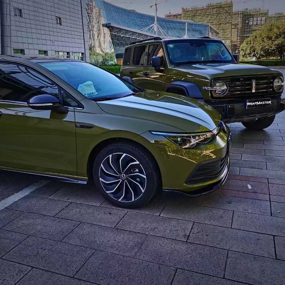 

Бесплатная доставка 1,52x18 м глянцевая прозрачная виниловая Автомобильная Защитная пленка для краски файтинг зеленая