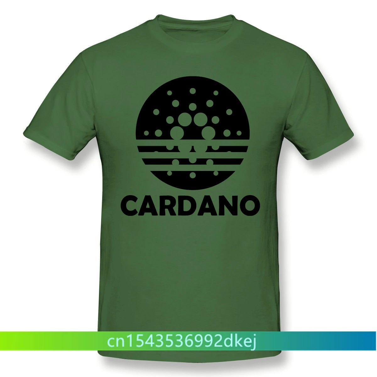 

Cardano Coin ADA Cryptocurrency 2021 New Arrival TShirt Crypto Dogecoin Oversize Cotton Shirt for Men T-Shirt