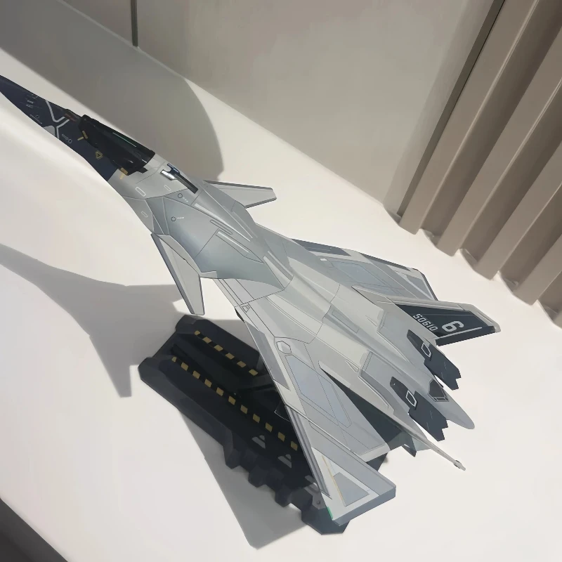 Фото 1:72 Nantianmen Plan Baidi B-Type Aerospace Fighter, модель самолета из сплава, имитация военного истребителя, коллекция высокого класса, подарок №5