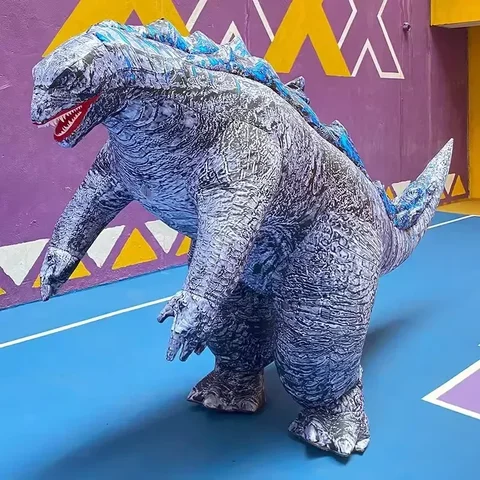 260 см Косплей надувной монстр динозавр Gojira кукла тканевый костюм талисман нарядное платье Вечерние рекламная церемония представлений