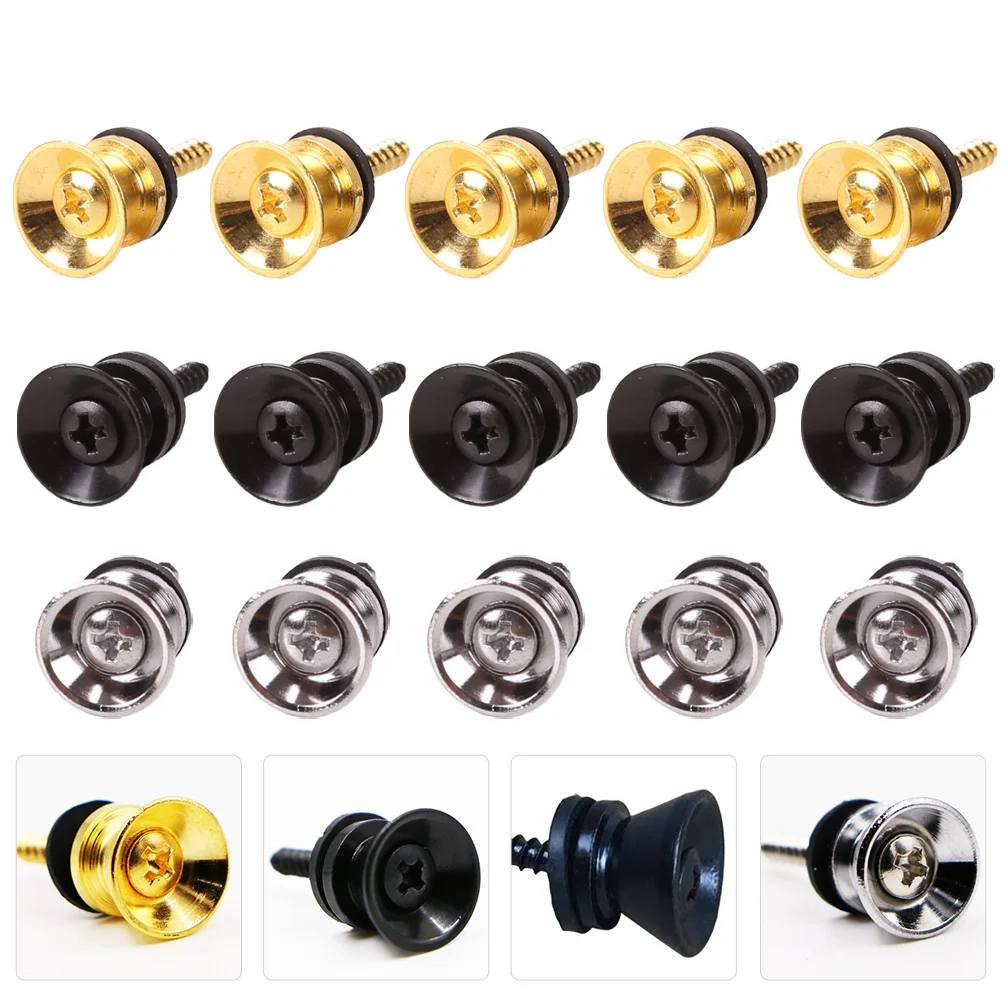 

Strap Guitar Locks Buttons Electric Ukulele Acoustic Bass Retainer Accessories Part Lock Protector Straplock Release Quick